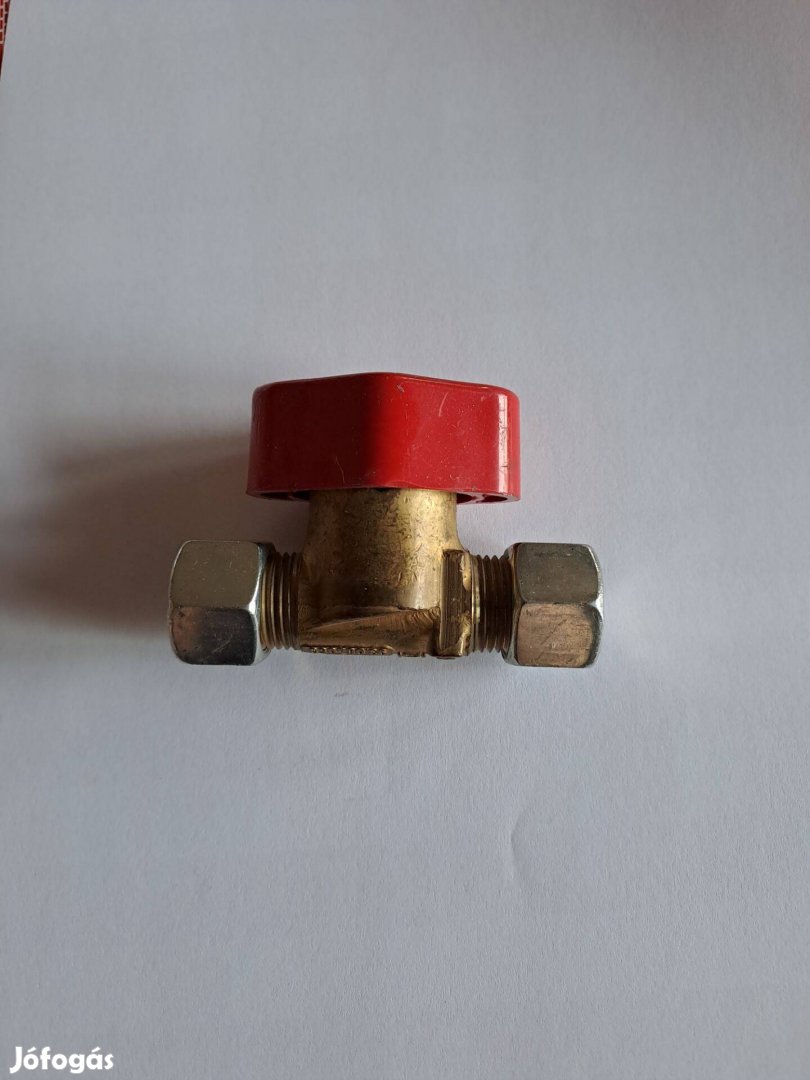 Gázcsap 12mm 16bar gáz elzáró csap gyorszáró szelep gáz