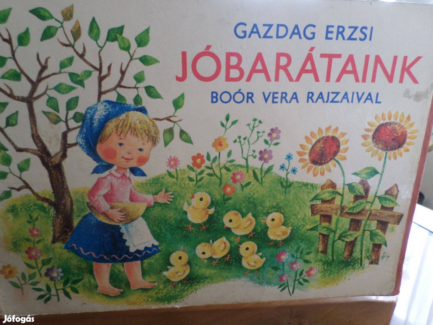 Gazdag Erzsi Jóbarátaink Boór Vera rajz, Gyermekkönyv, meséskönyv