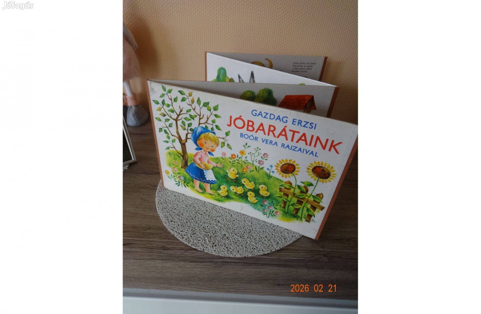 Gazdag Erzsi Jóbarátaink - kemény lapos mesekönyv Boór Vera