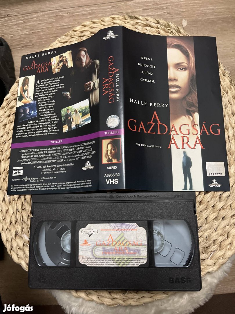 Gazdagság ára vhs film