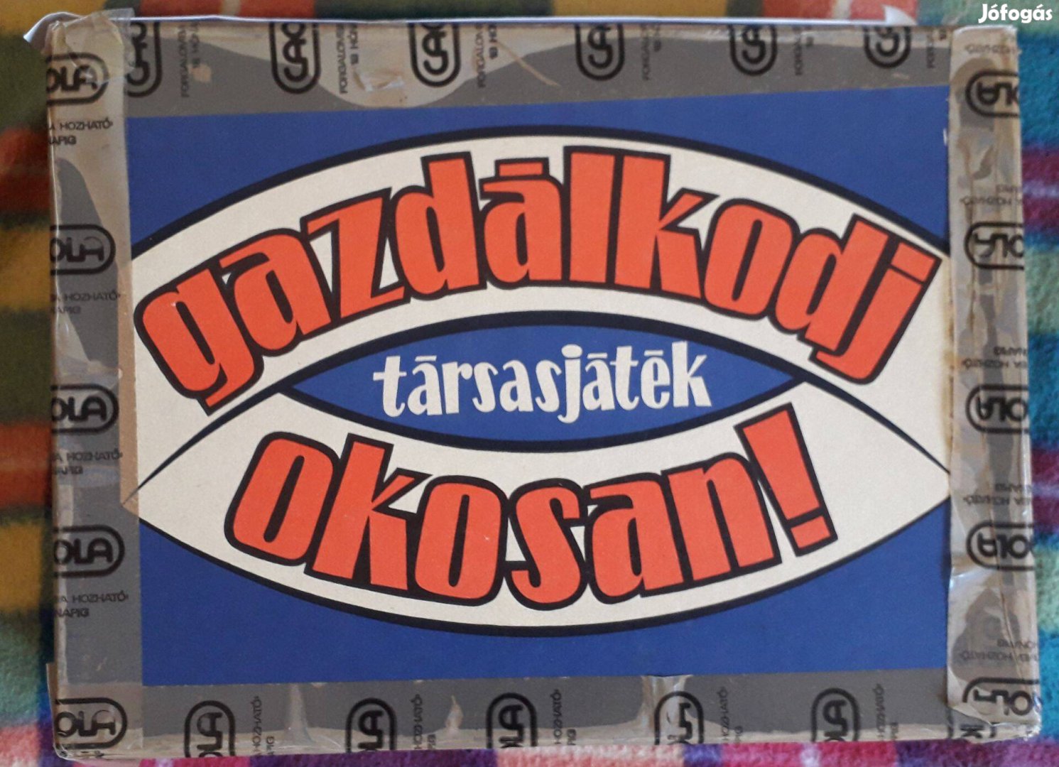 Gazdálkodj okosan! társasjáték Retro 1981-es kiadás