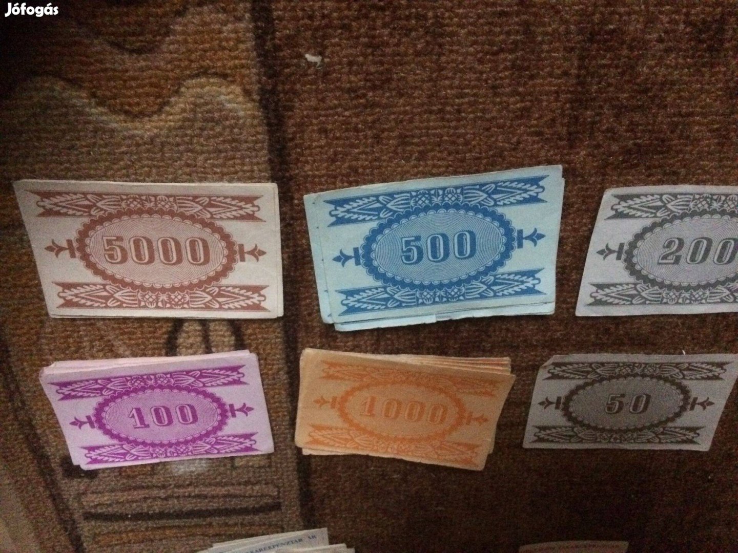 Gazdálkodj okosan játékpénz 20 darabonként 1000 ft