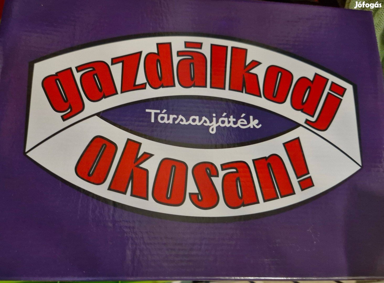 Gazdálkodj okosan társasjáték új, bontott