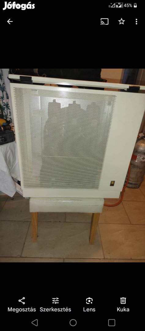 Gazkonvektor konvektor parapettes