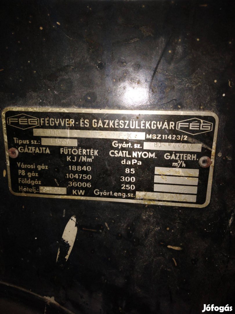 Gázkonvektor nagyon olcsón