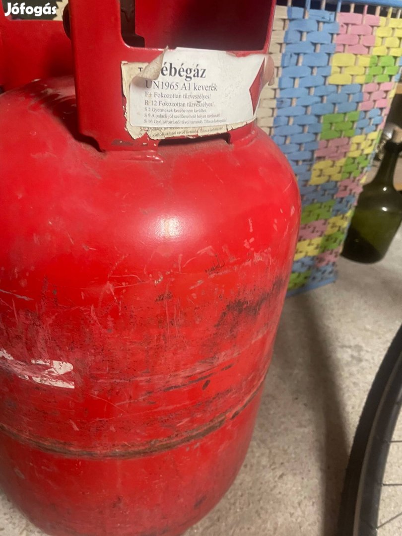 Gázpalack Targoncához