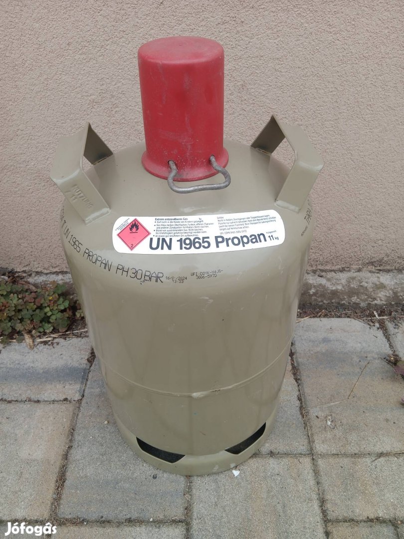 Gázpalack lakóautó, lakókocsi 