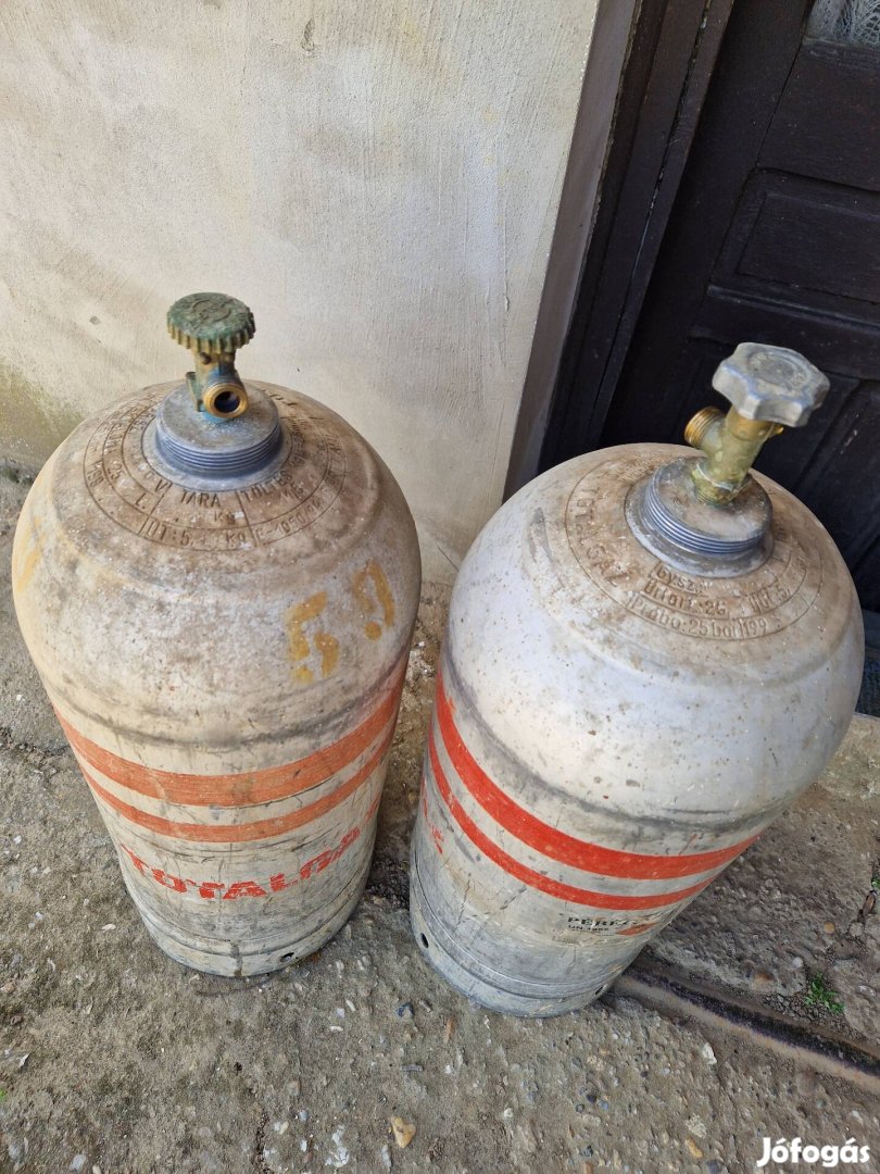 Gázpalack üres 11,5kg Bp.16.ker