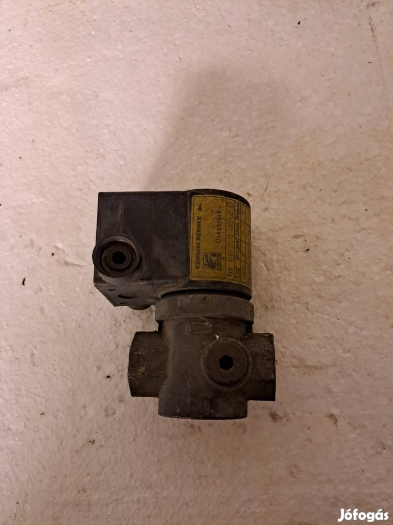 Gázszelep mágnesszelep Kromschröder VN 38 A0 2D 200mbar gáz