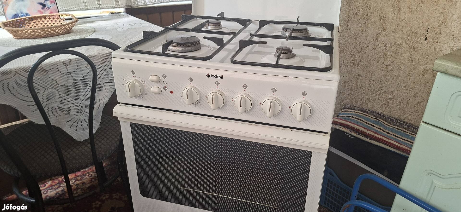 Gáztűzhej kombinált