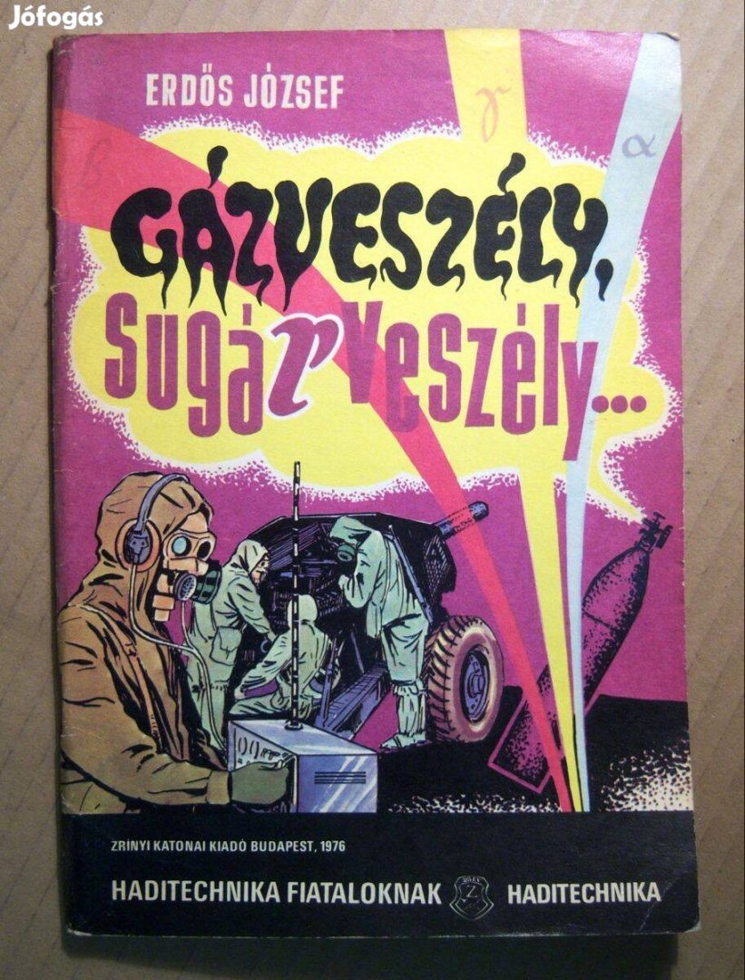 Gázveszély, Sugárveszély. (Erdős József) 1976 (6kép+tartalom)