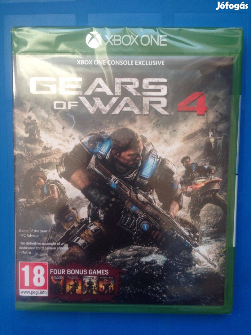Gears OF WAR 4 xbox one-series x játék,eladó-csere"