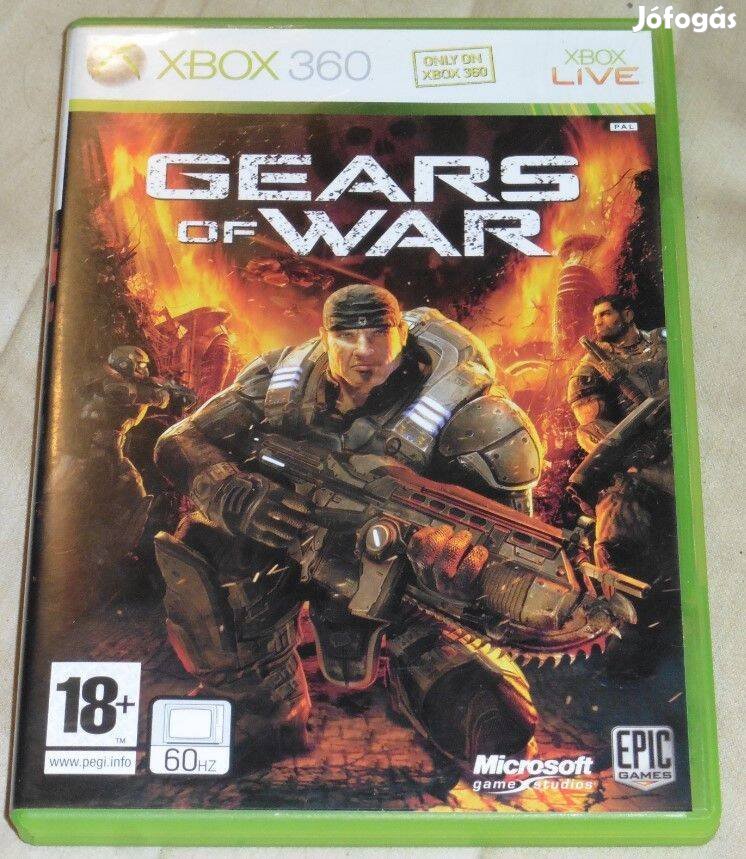 Gears Of War 1. Gyári Xbox 360, Xbox ONE, Series X Játék Akár féláron