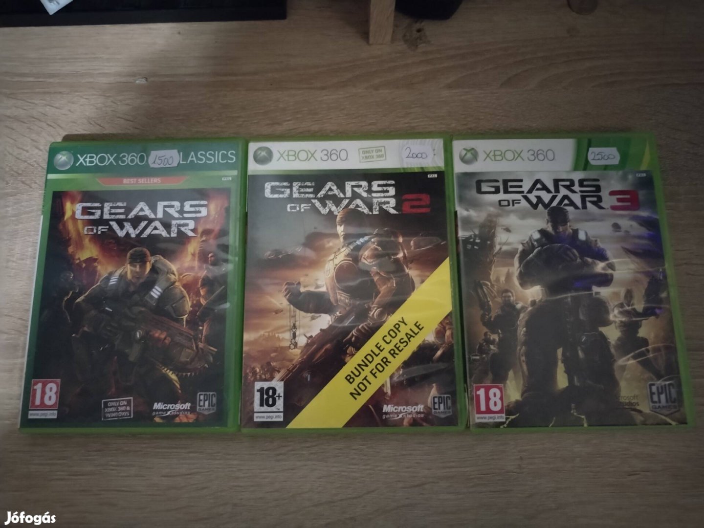 Gears of War 1.2.3 Xbox 360 játék egyben 