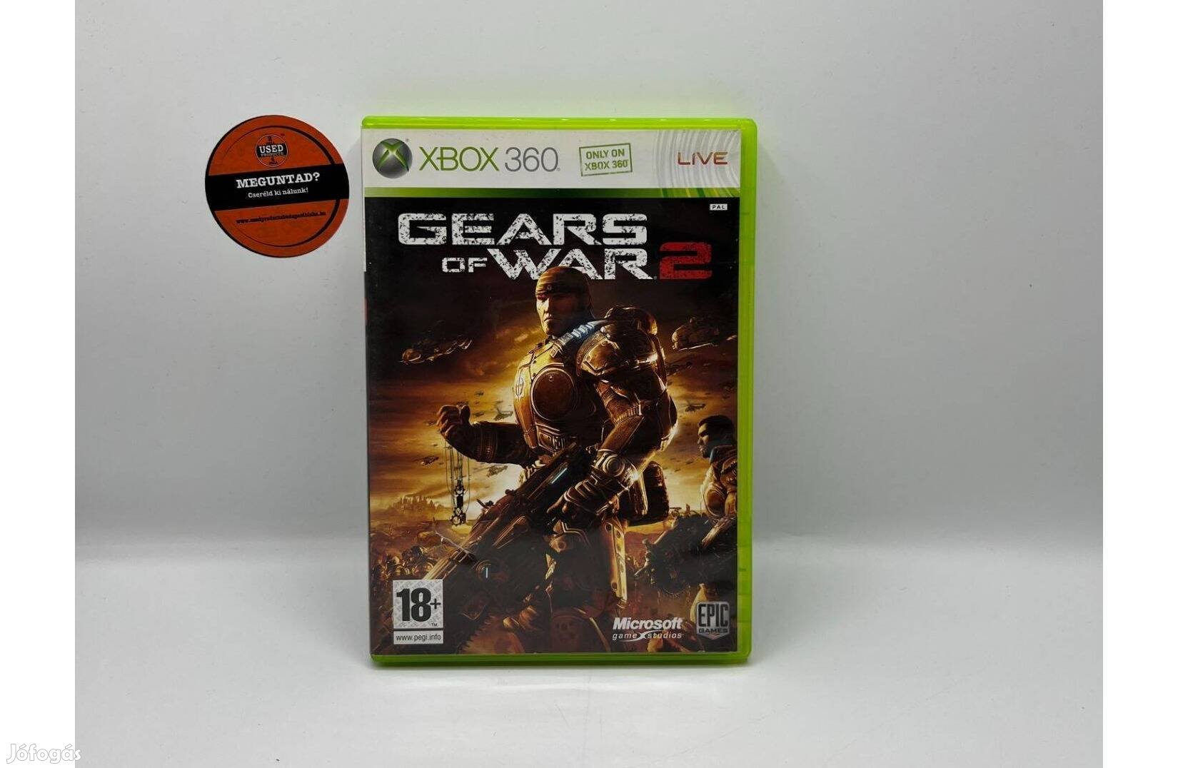 Gears of War 2 - Xbox 360 játék, használt