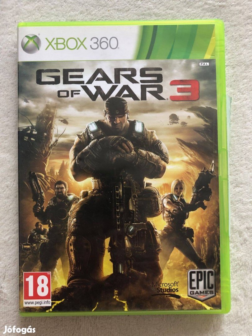 Gears of War 3 Xbox 360 játék