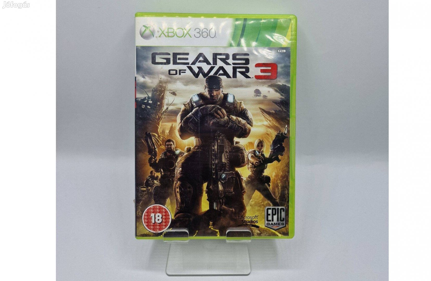 Gears of War 3 - Xbox 360 játék, használt, Akciós