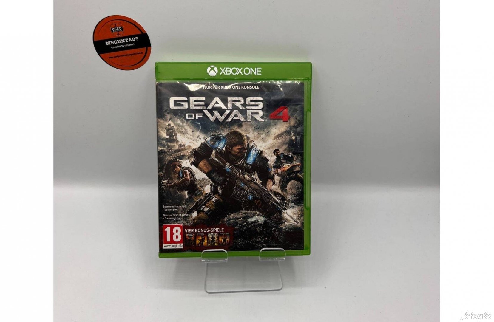 Gears of War 4 - Xbox One játék, használt