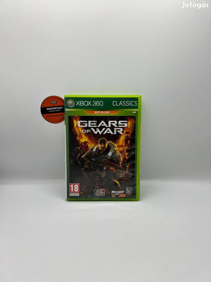 Gears of War - Xbox 360 játék, használt