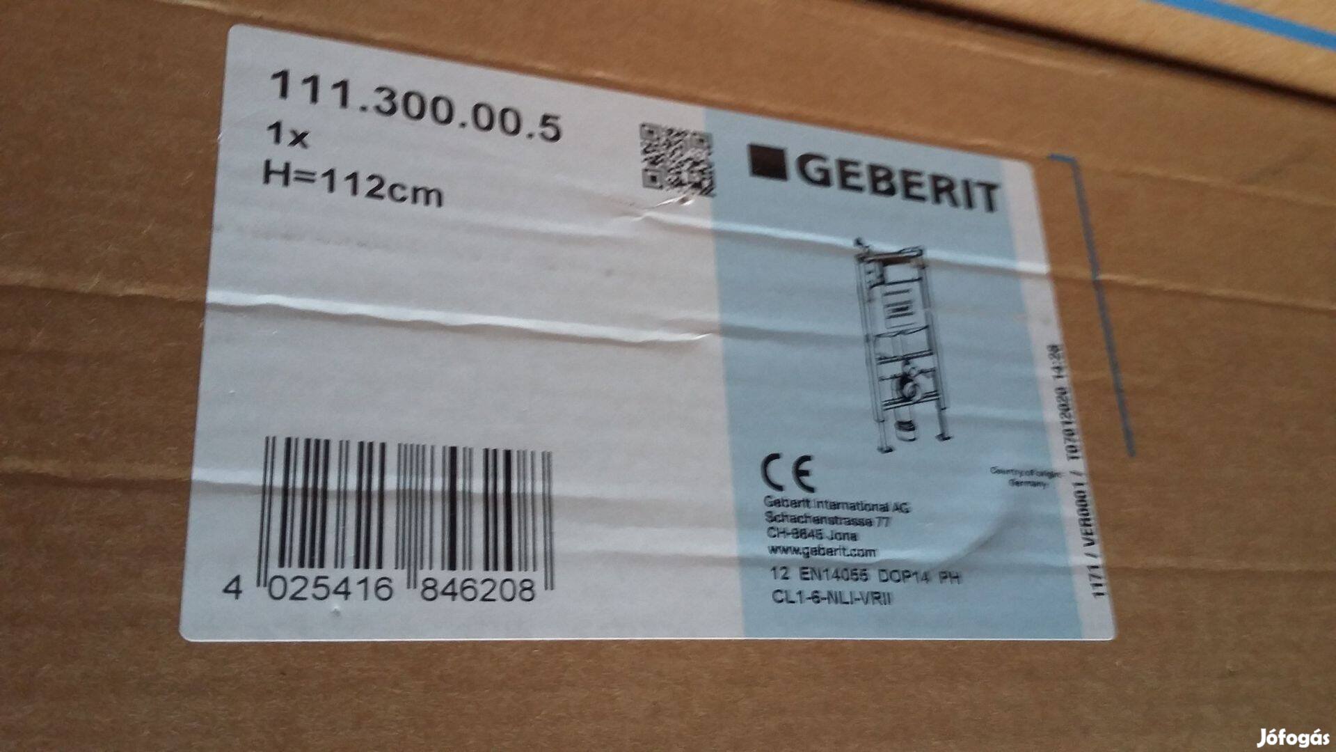 Geberit 111.300.00.5 Duofix WC tartály UP320 öblítőtartállyal Eladó!