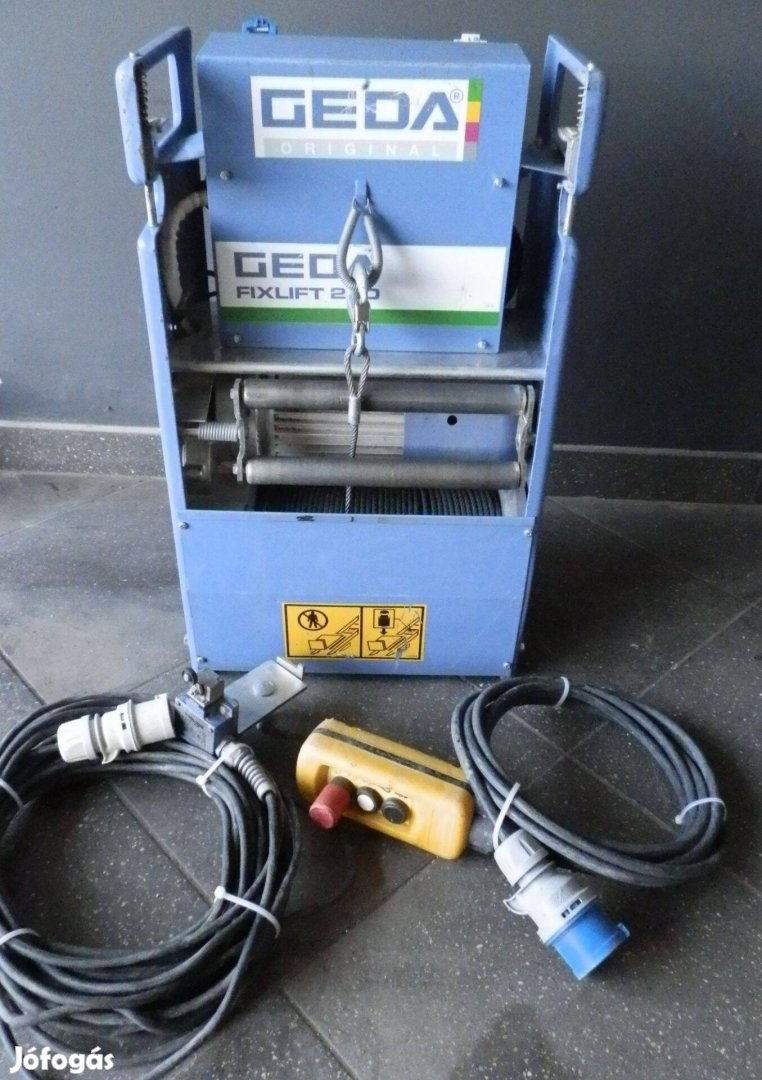 Geda 250 Fixlift 2021-es gyártású 16 méter munkamagasságig