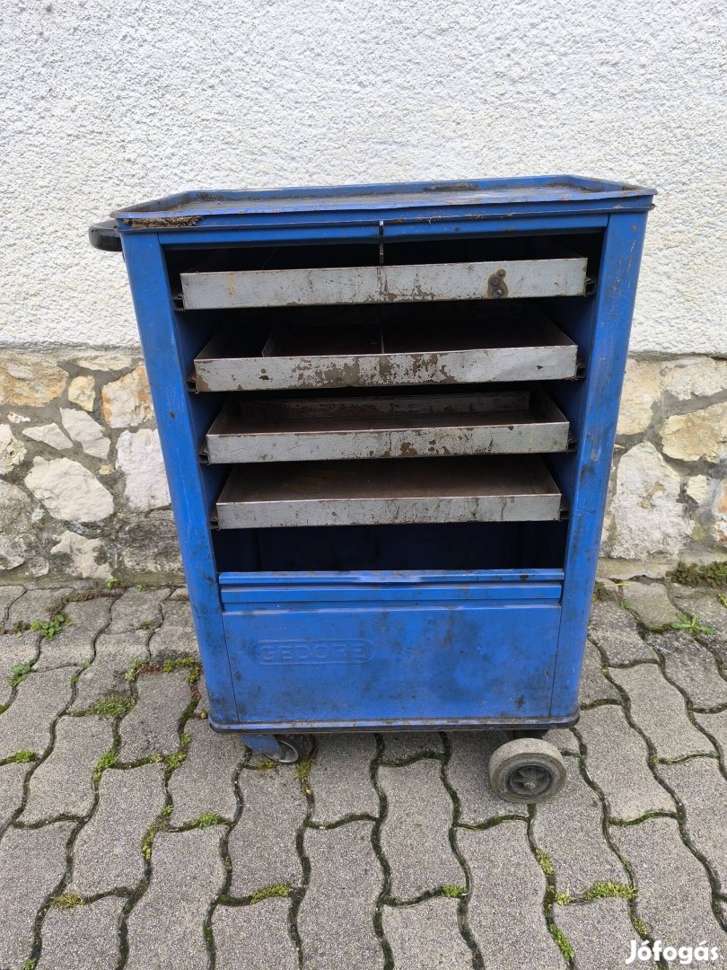 Gedore műhelykocsi szerszámos kocsi szerszámtároló