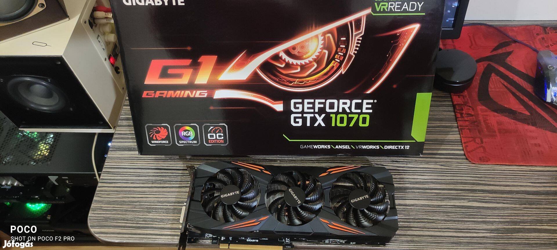 Geforce Gtx 1070 OC G1 Gaming DDR5 8GB