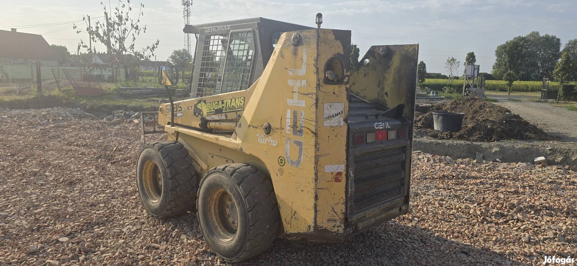 Gehl 6635Sxt Turbo II csúszókormányzású rakodógép 