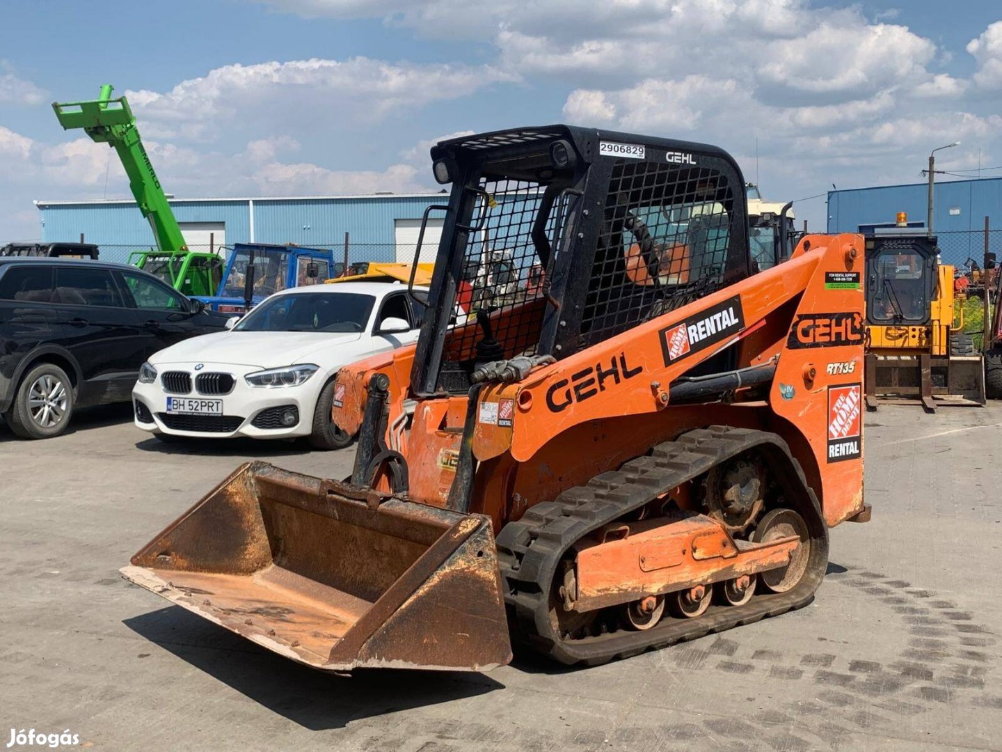 Gehl RT135 minirakodó