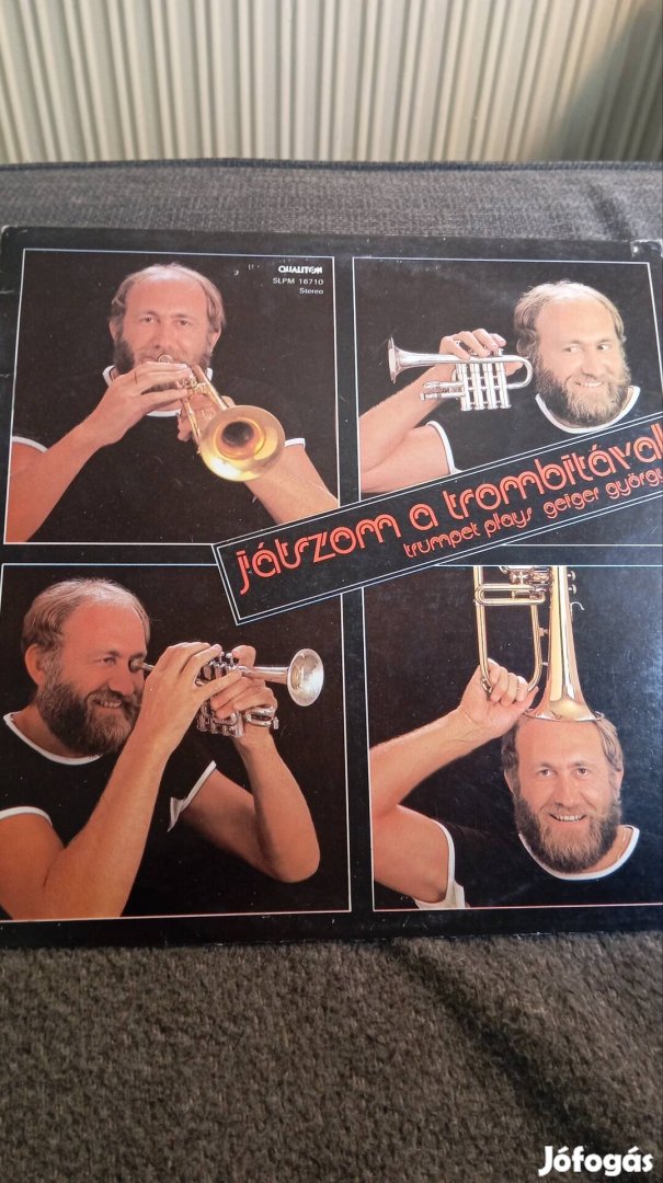 Geiger György Játszom A Trombitával bakelit lemez 