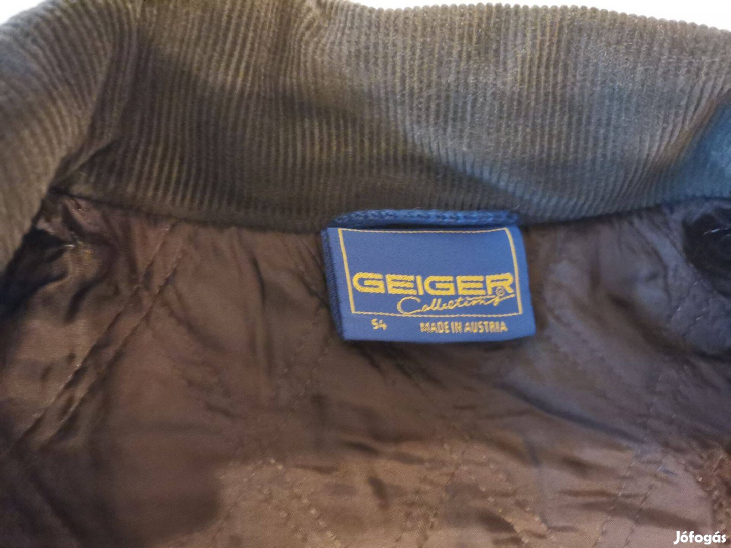 Geiger márkájú osztrák kabát eladó ajándék