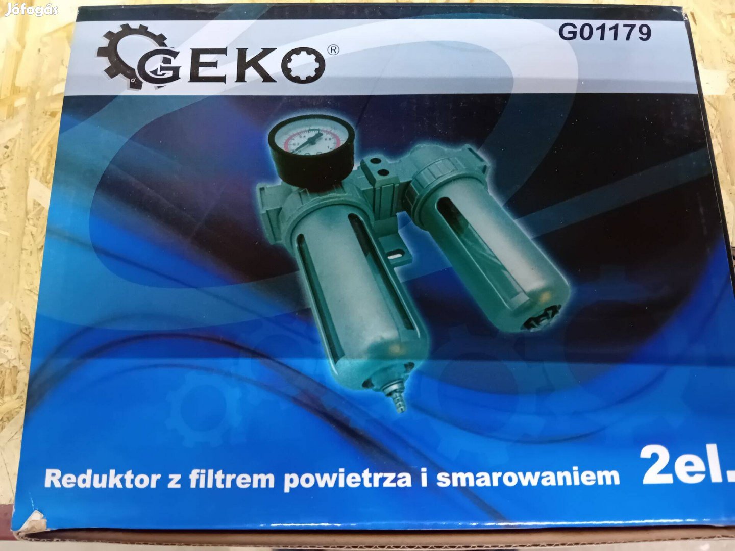 Geko Levegőelőkészítő 1/4" G01179 Új!