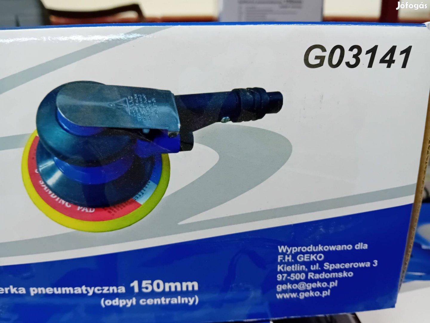 Geko Levegős excenteres csiszoló Excentercsiszoló 150mm G03141