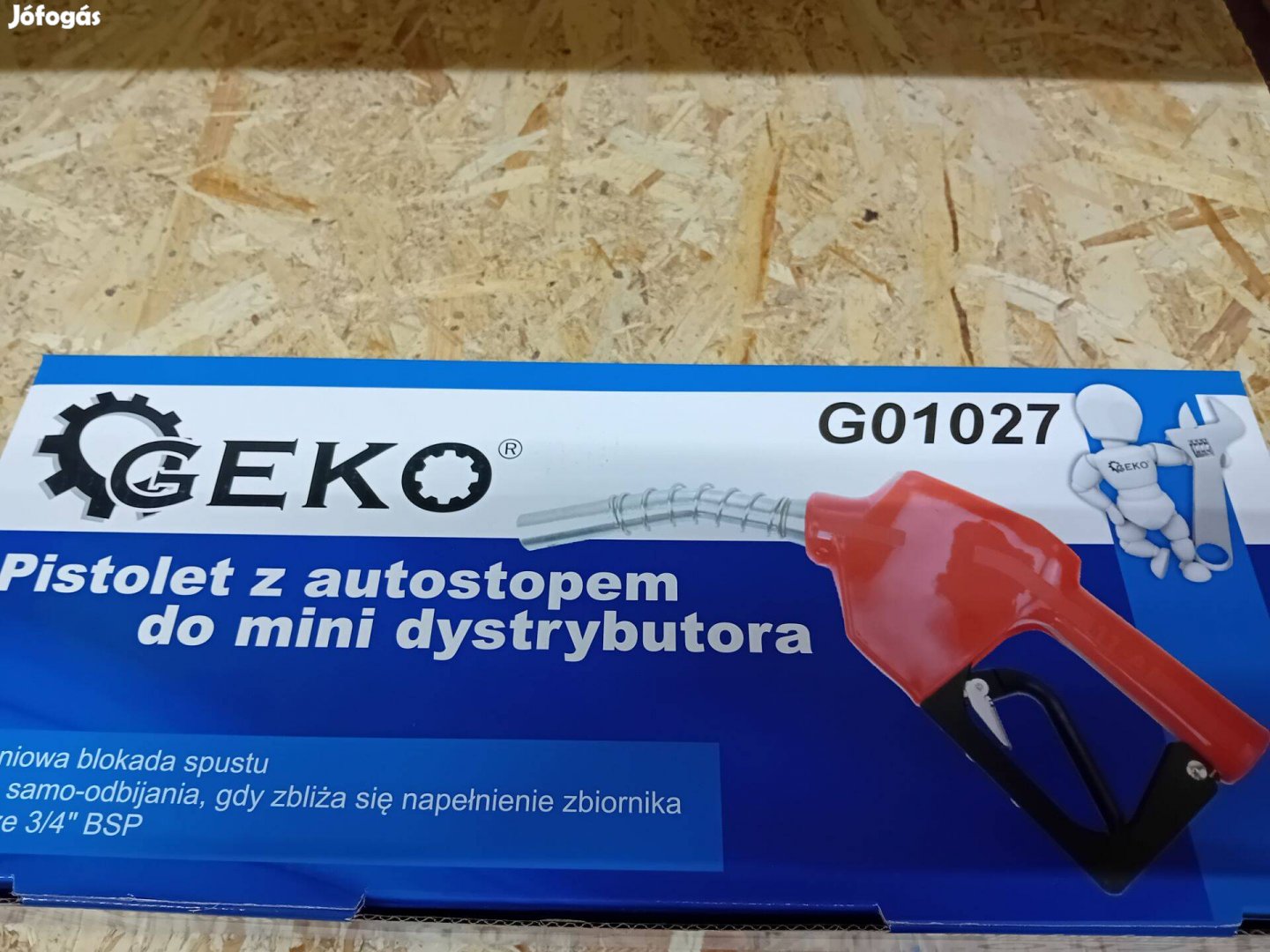 Geko automata pisztoly gázolaj szivattyúhoz töltőpisztoly G01027