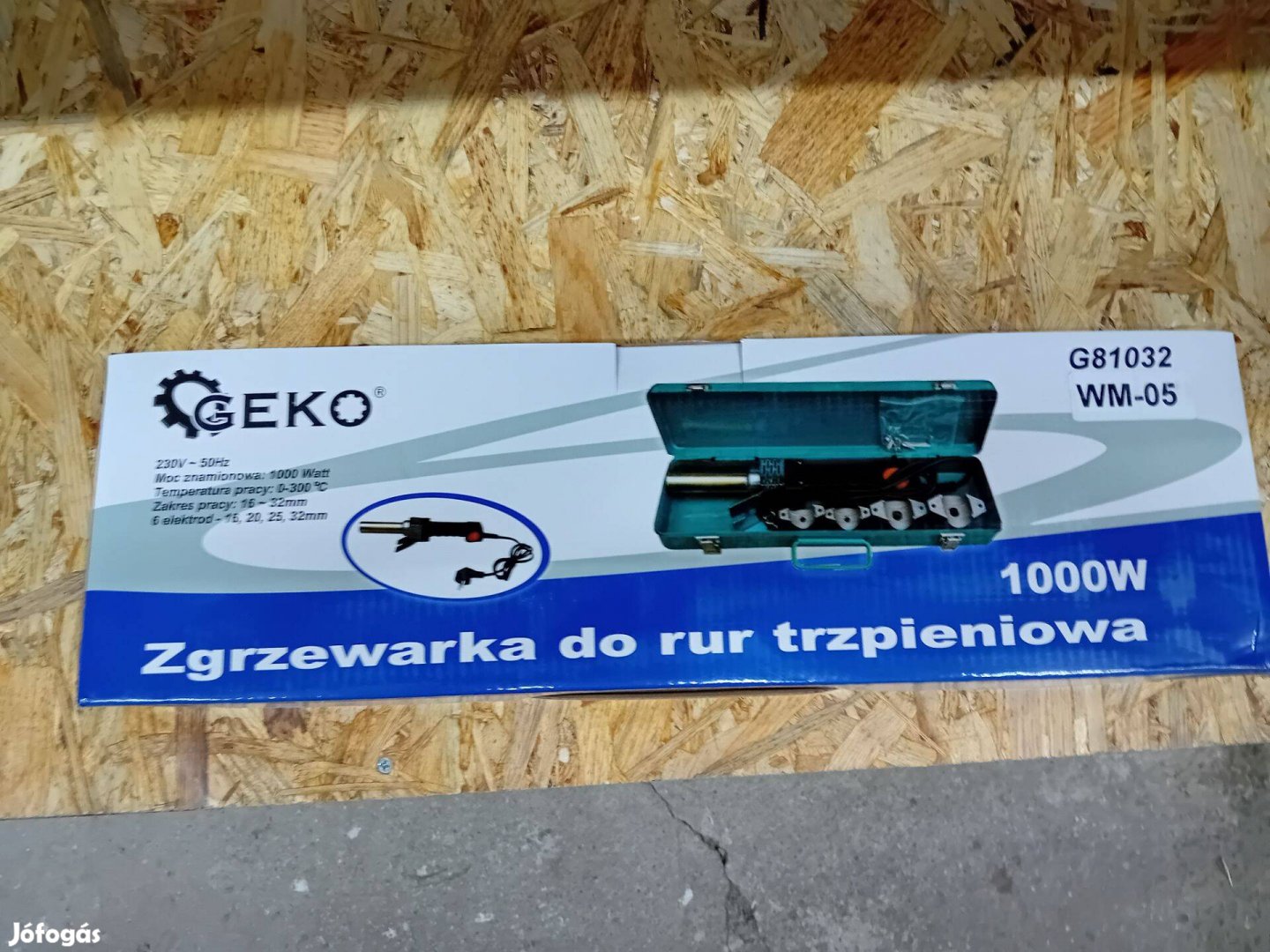 Geko csőhegesztőgép 16-32 mm G81032