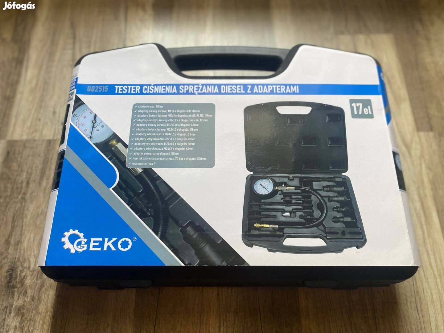 Geko dízel kompresszió mérő készlet G02515
