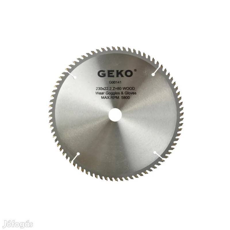 Geko vídia betétes körfűrészlap körfűrész tárcsa vágótárcsa fához 23