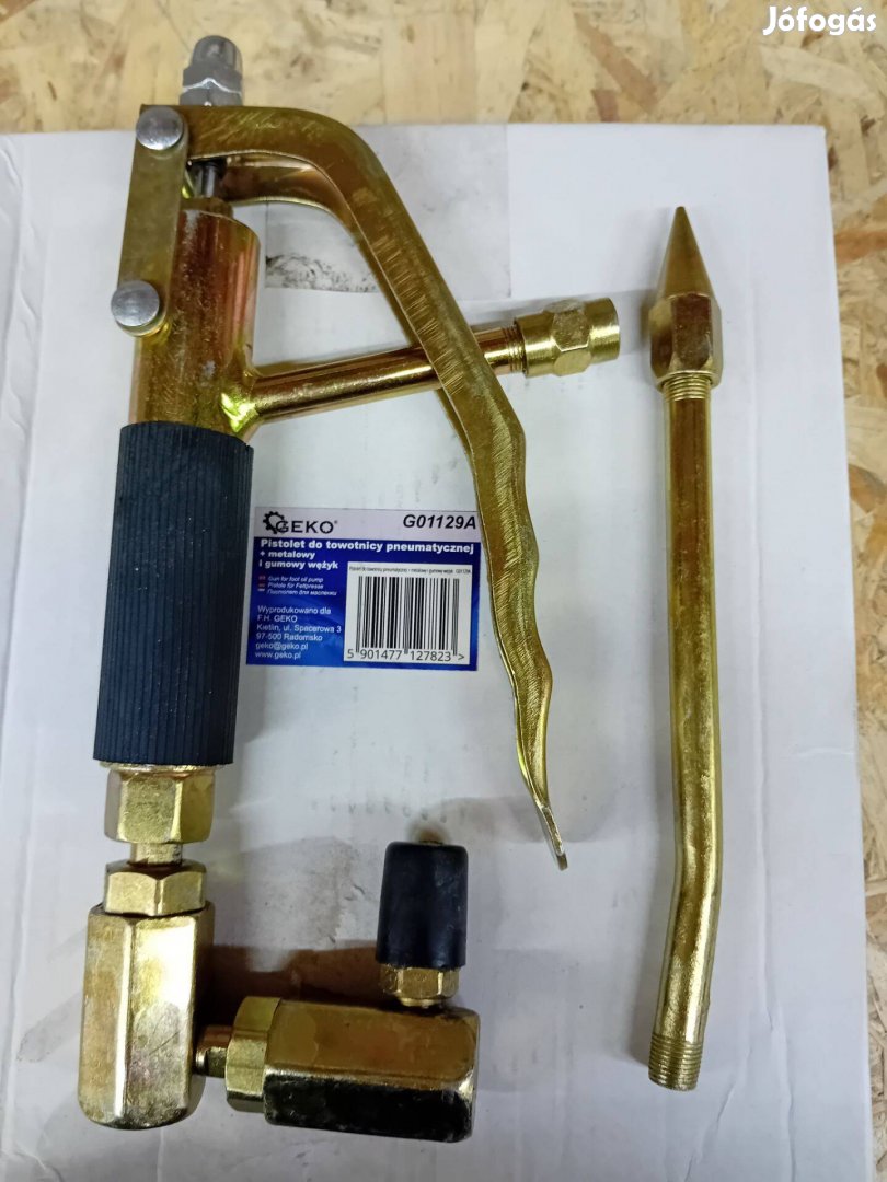 Geko zsírzó pisztoly pneumatikus zsírzókhoz G01129A