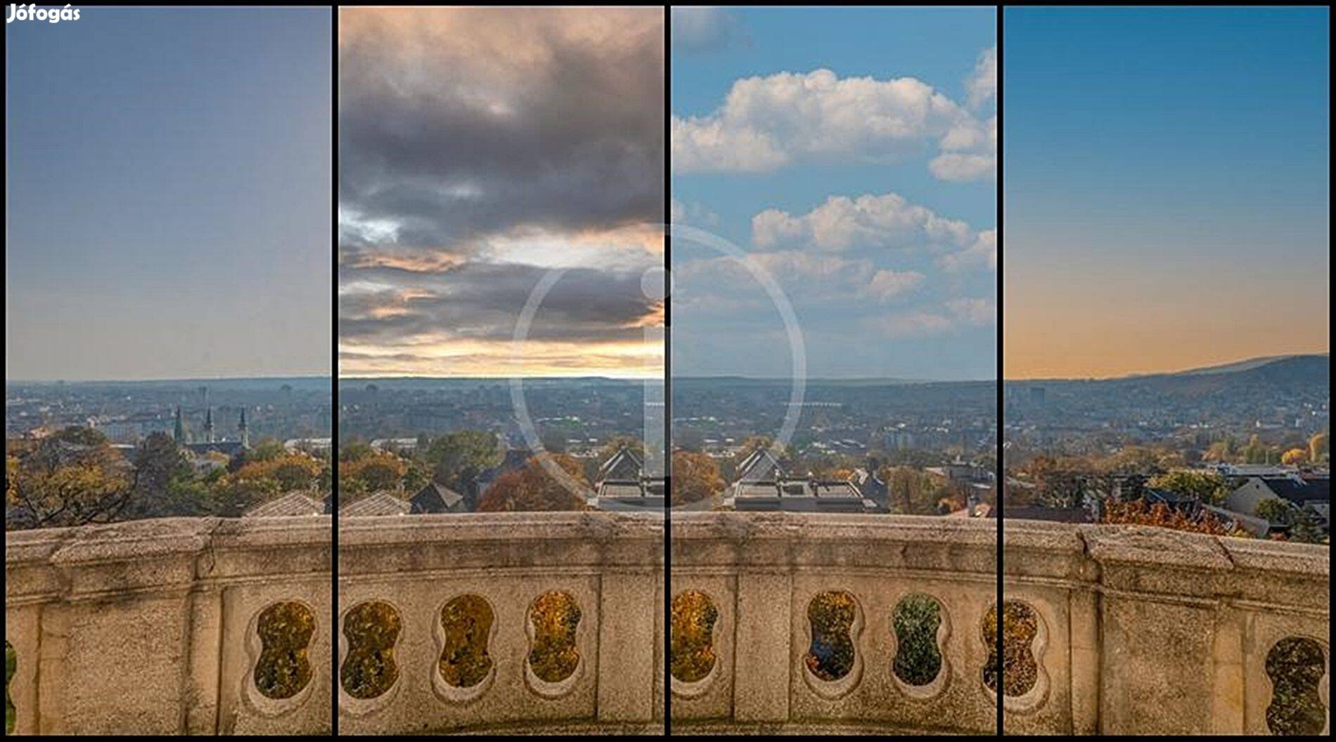 Gellérthegyen A Város Felett! Panorámás, Imponzáns Villa Lakás Eladó!