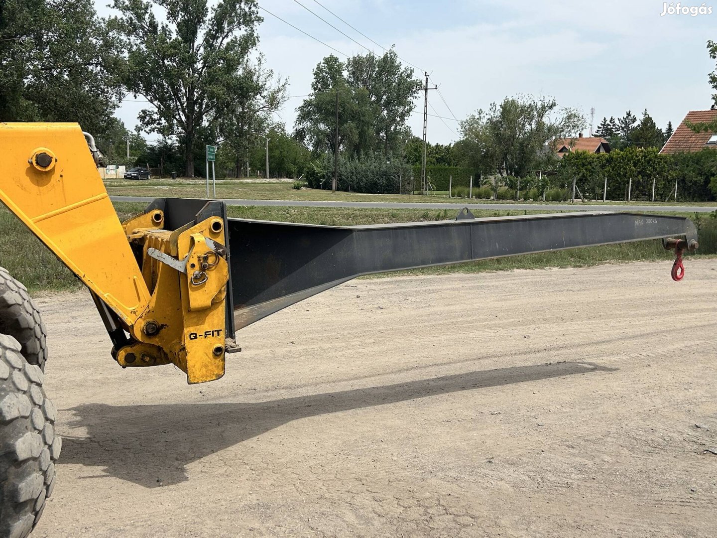 Gémhosszabbító daru Jcb teleszkópos rakodóhoz