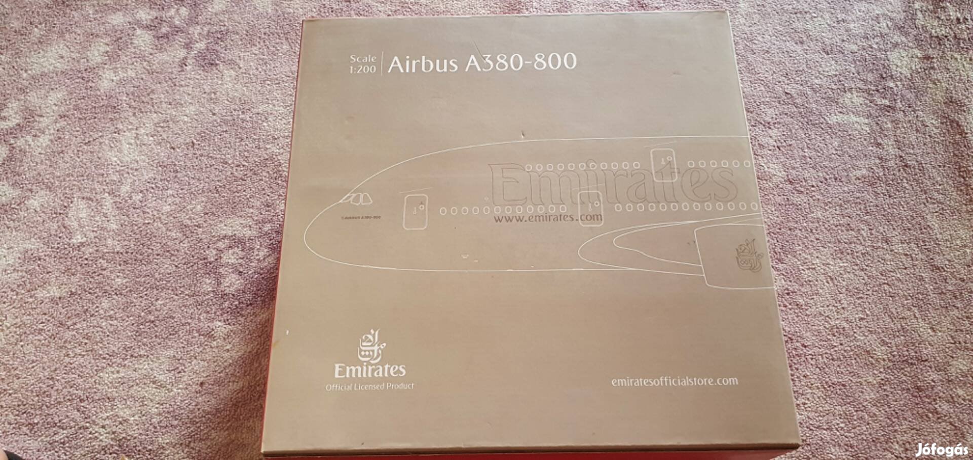 Gemini200 Emirates A380-800 Fém Repülőgépmodell