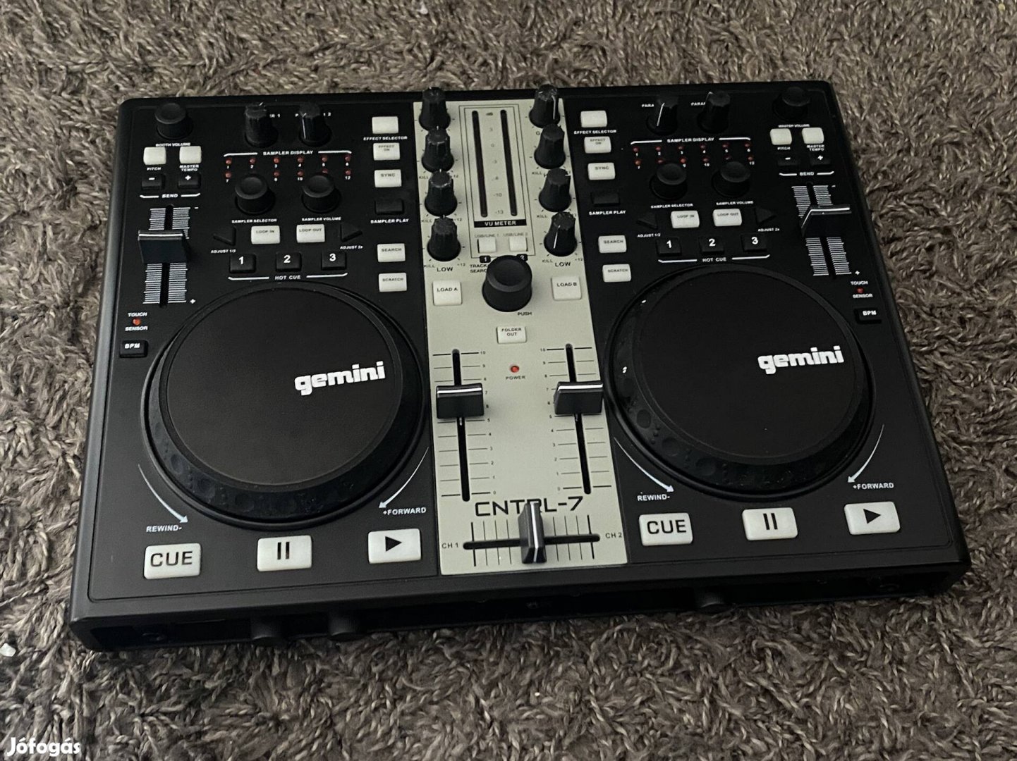 Gemini Cntrl 7 Usb Dj mixer kiváló jó állapot dobozban 