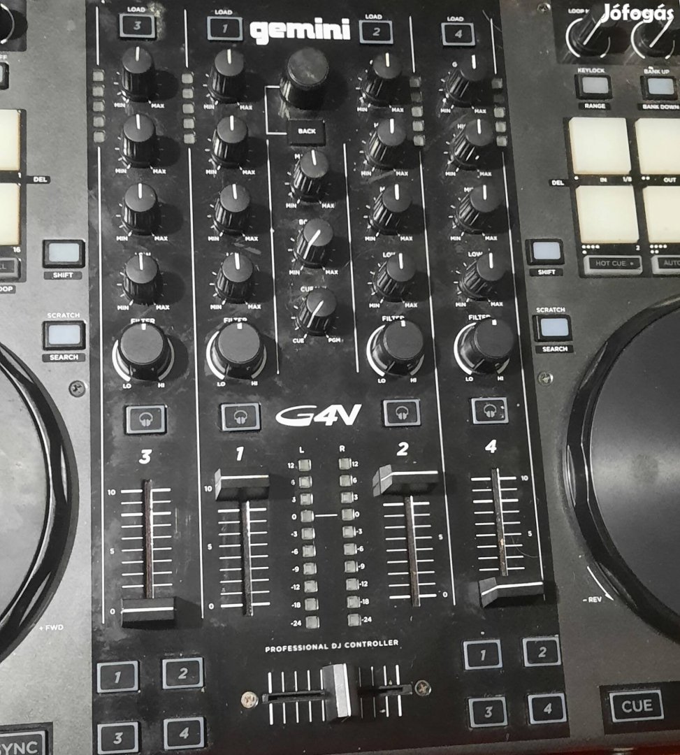 Gemini G4V Dj kontroller Újszerű