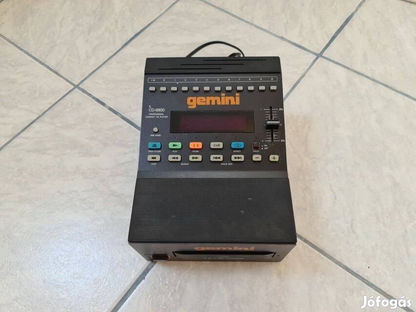 Gemini cd-8800 cd lejátszó problémás