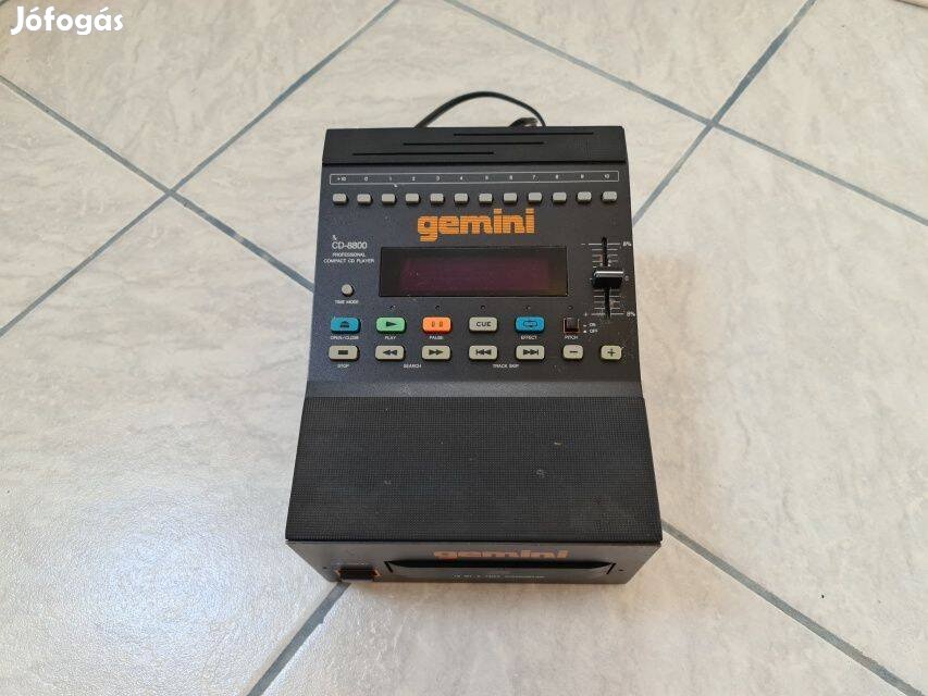 Gemini cd-8800 cd lejátszó problémás