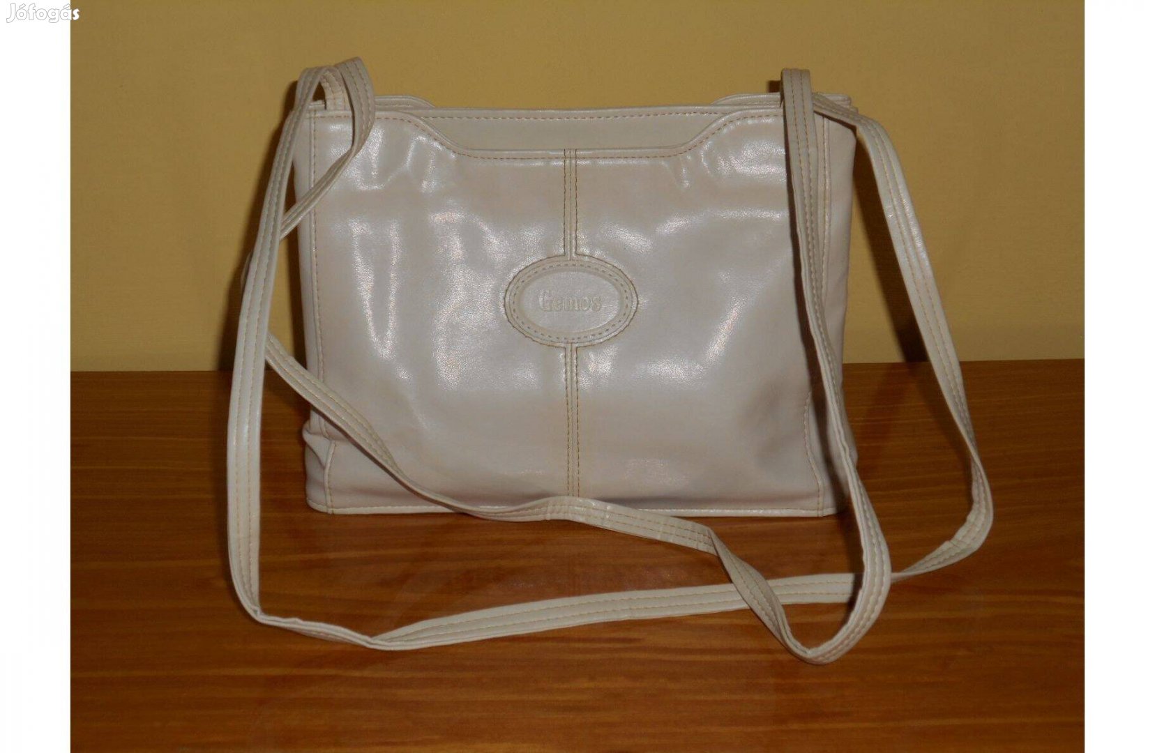 Gemos női kézitáska, bőrtáska, válltáska. Újszerű
