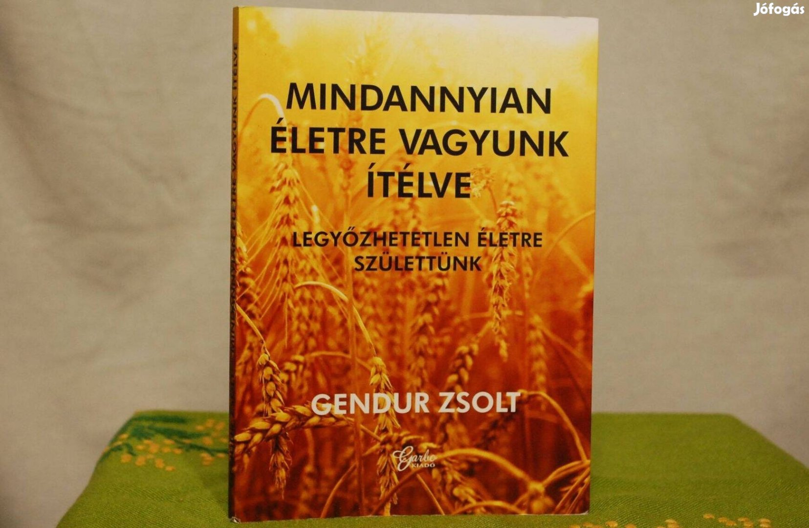 Gendur Zsolt Mindannyian életre vagyunk ítélve