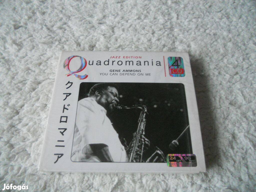 Gene Ammons : You can depend on me 4CD ( Új, Fóliás)