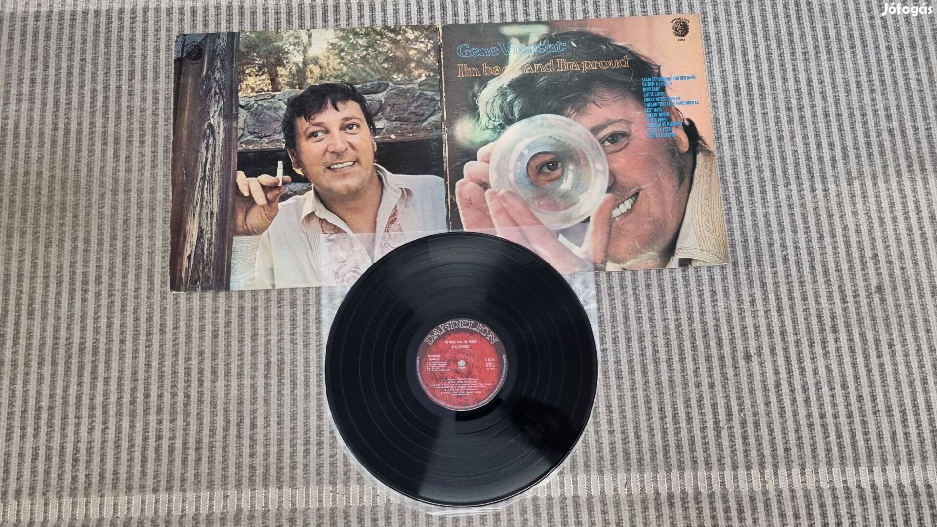 Gene Vincent -Im Back And Im Proud - LP