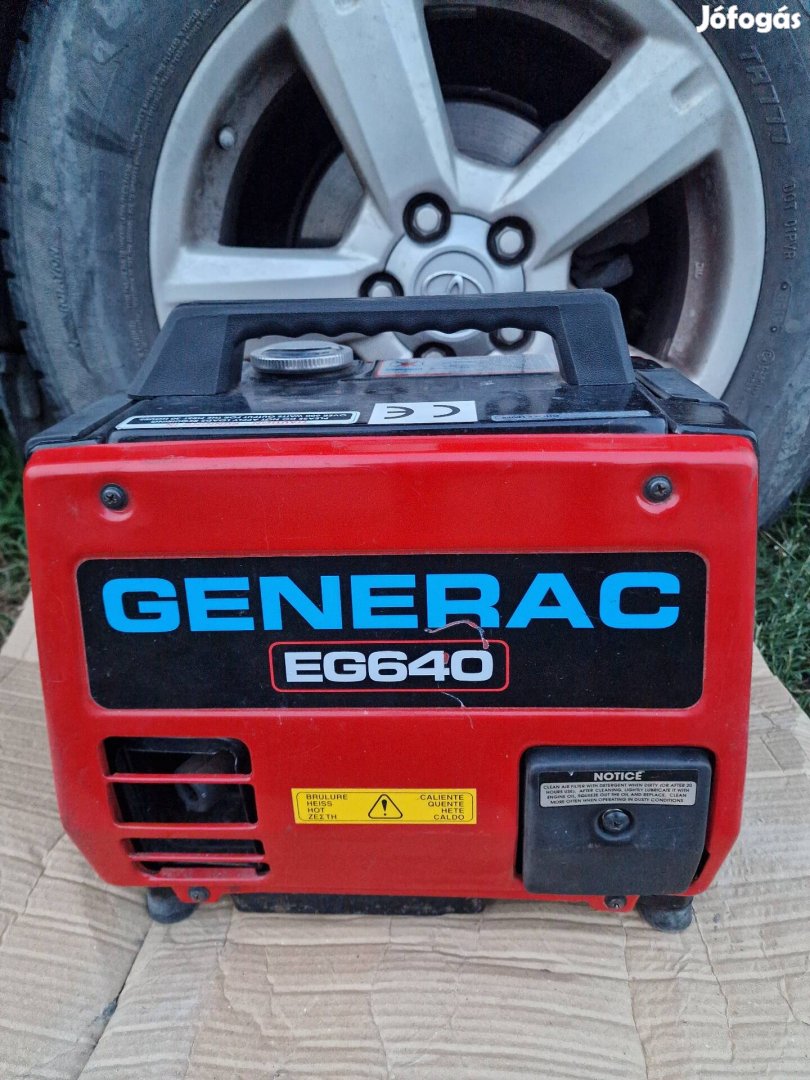 Generac EG640 minőségi angol áramfejlesztő aggregátor 